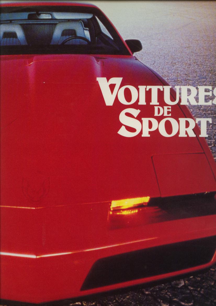 voitures de sport livre